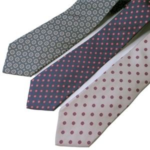 Vintage Neckties by Dino Orsini. Italian Silk. Extra Long